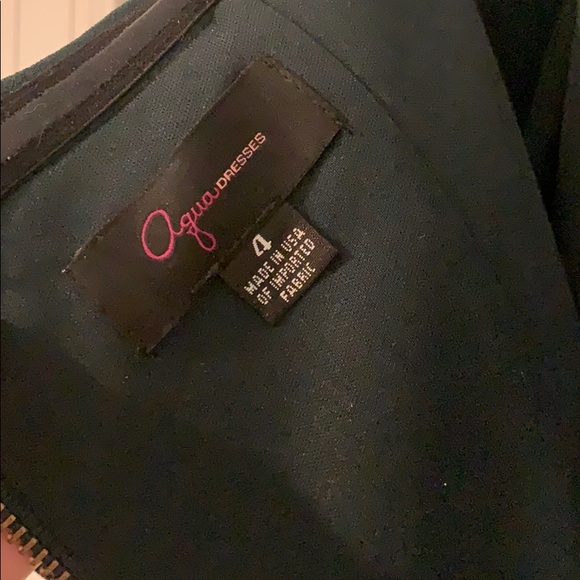 Long teal green dress - Picture 4 of 4